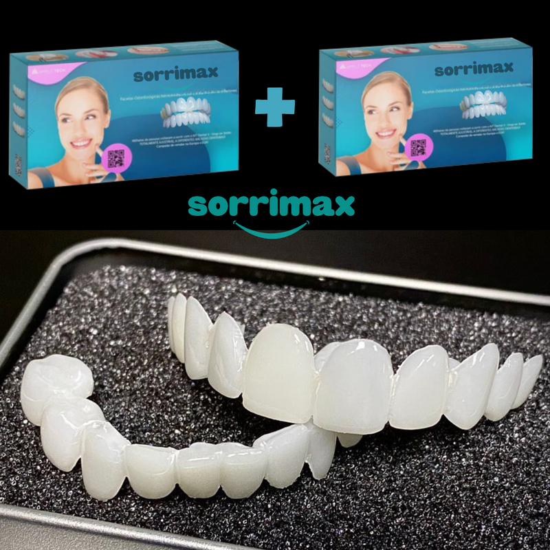 SorriMax - Facetas Dentárias Removíveis ( compre 1 PAR e leve OUTRO GRÁTIS)