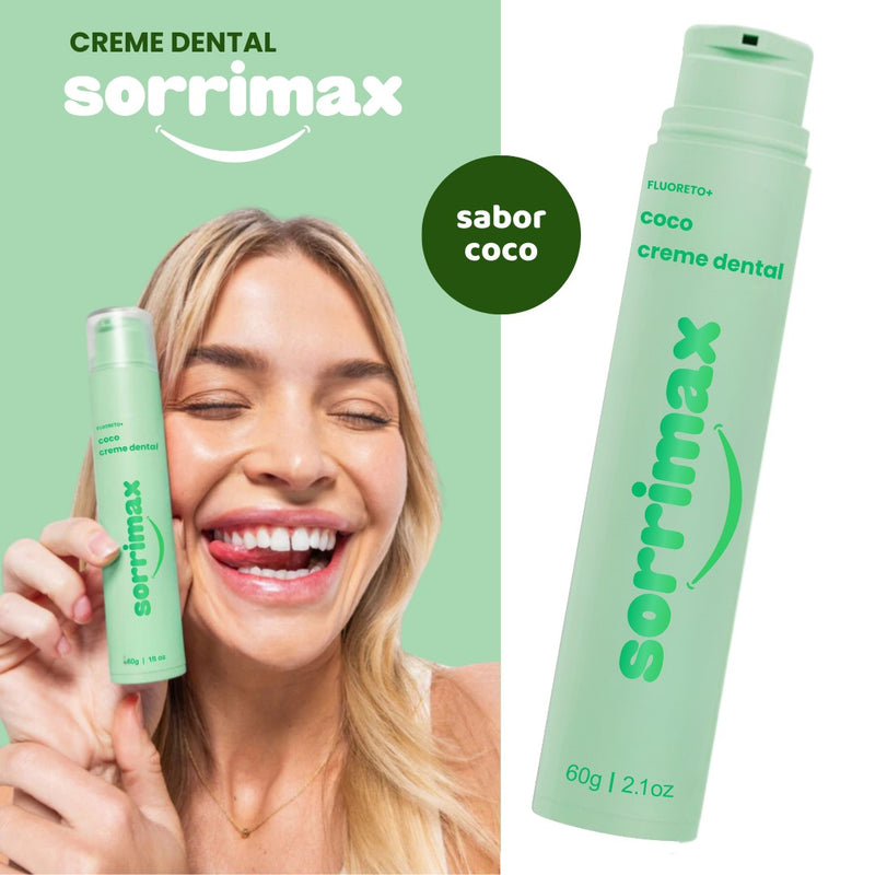 [3 em 1] KIT Clareador Dental Sorrimax® Led [ LEVE GRÁTIS + 1 Escova dental elétrica Supersônica + 1 Creme dental branqueador]